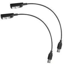 2 x USB LED Studiolampe