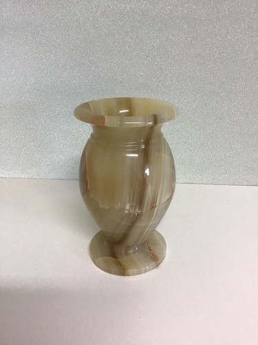 Marmor blumenvase 15cm hoch - 15cm,