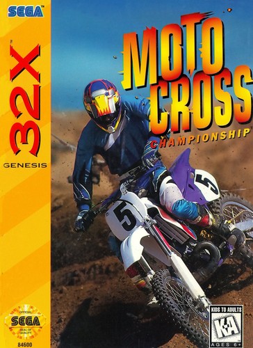 Sega 32x moto cross - -,