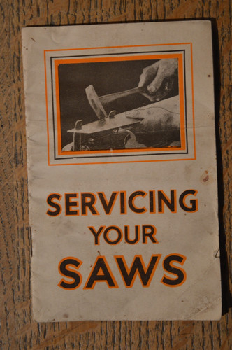 Servicing your saws published - servicing,