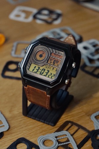 Custom faceplate für casio - faceplate,