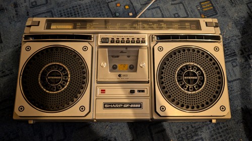 Sharp 8585 vintage - gf-8585, stereo