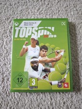 Top Spin 2K25 Deluxe Edition Xbox Wie Neu OVP Code nicht eingelöst