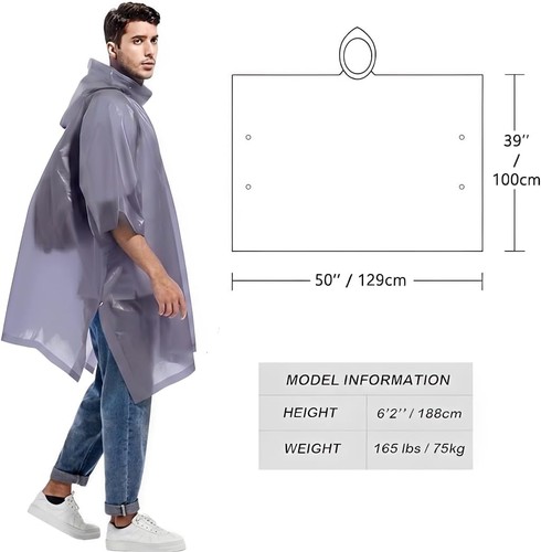 Regenponcho stück - regenponcho, 2-stück