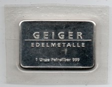 1 Unze Silber/ Feinsilber