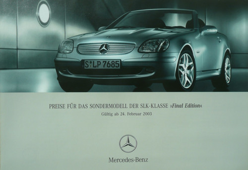 Mercedes benz slk preise - slk,