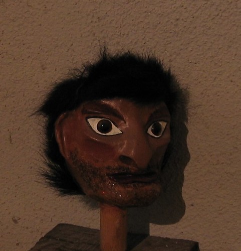 Marionettenkopf pappmache - marionettenkopf,