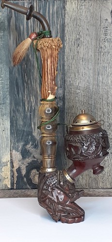 Gesteckpfeife hirsch horn - gesteckpfeife,
