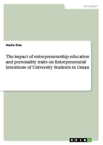 The impact entrepreneurship - of,
