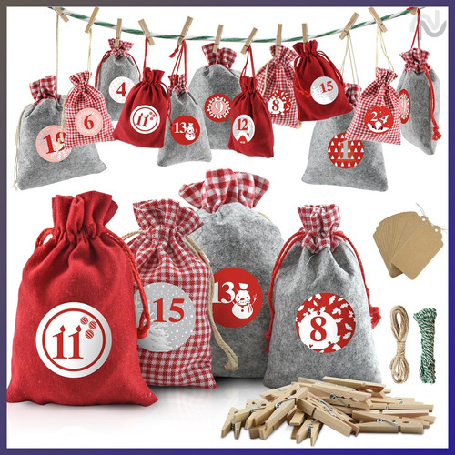 Adventskalender groß - groß, 24