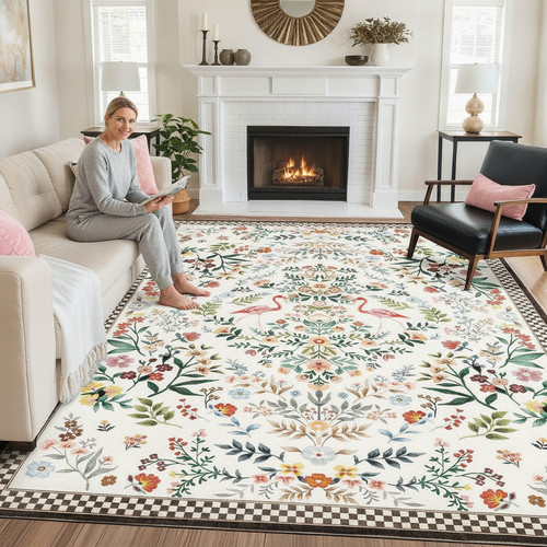Teppich wohnzimmer vintage - teppich,