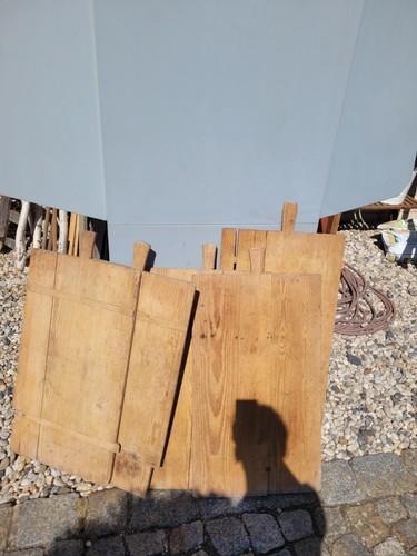 Alte holz backbretter - ,