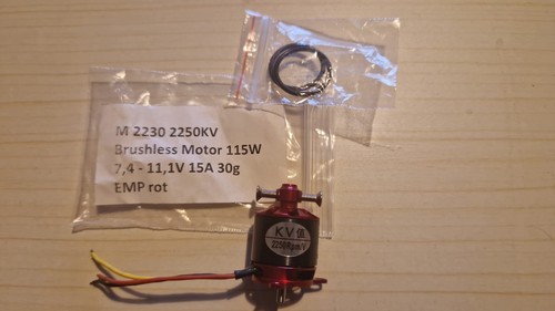 Brushless motor emp m2230 - motor,