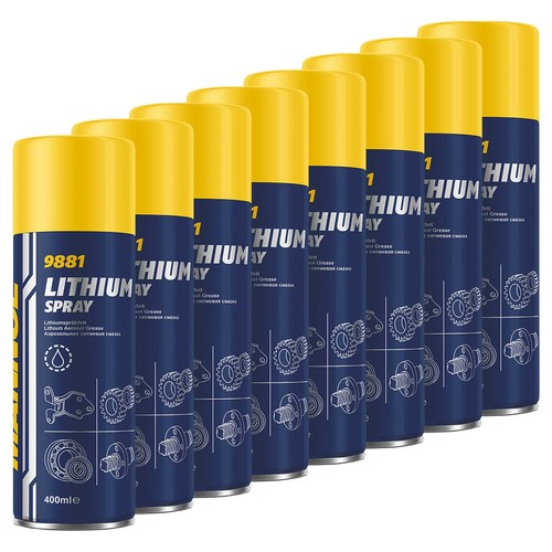 Lithium spray 400 ml fett - lithium,