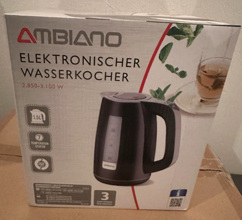 Ambiano retro wasserkocher - retro,