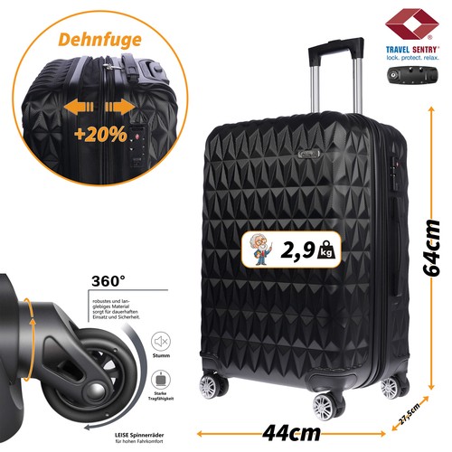 90l koffer reisekoffer - 90l,