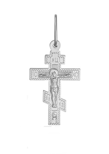 585 weissgold kreuz russisch - 585,