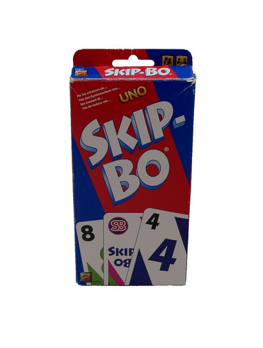 Skip kartenspiel - skip-bo,