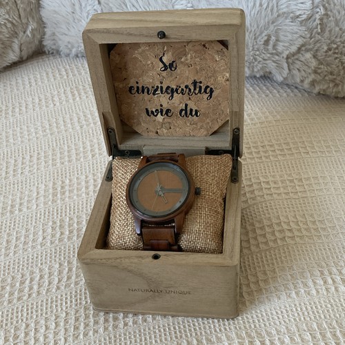 Holzkern holz armbanduhr - holzkern, holz-armbanduhr