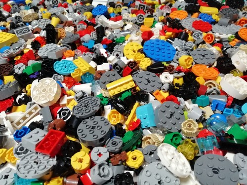 Lego 250 gramm rundsteine - lego,