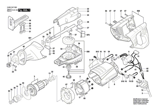 Bosch ersatzteile für psa 700 - ersatzteile,
