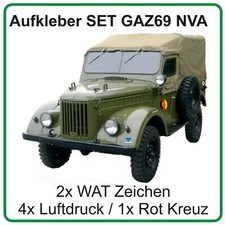 Aufkleber set für gaz - aufkleber,