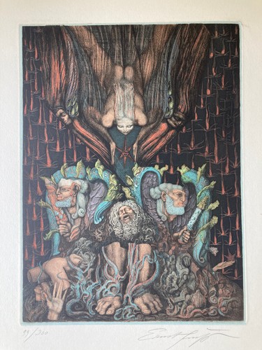 Ernst fuchs adams zerstörung - fuchs,,