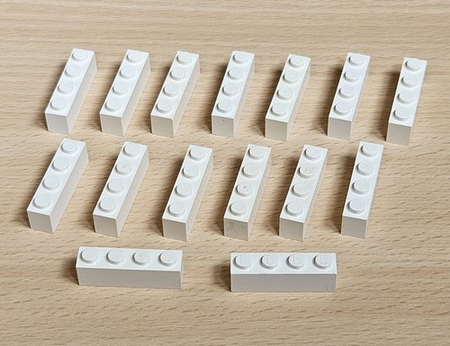 Lego 3010a 15x weiße - 3010a, steine