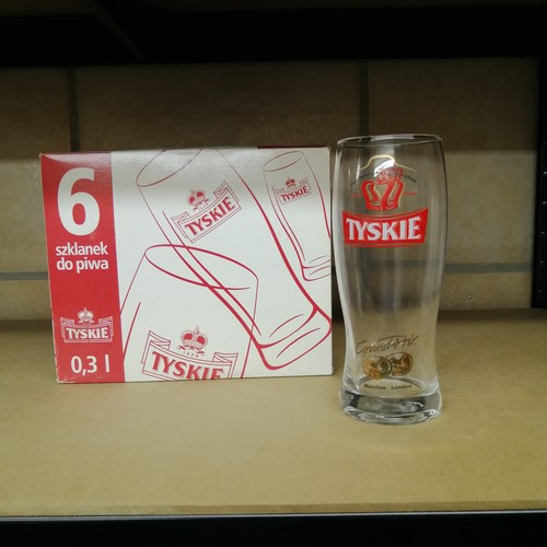 Tyskie bierglas becher 3 - 6x,