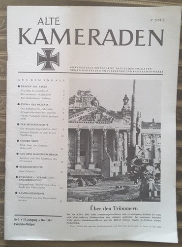 Zeitschrift alte kameraden - zeitschrift,