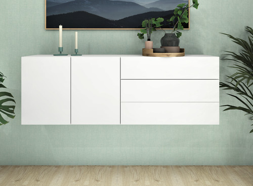 Hängeschrank 152cm sideboard - hängeschrank,