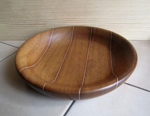 Holz deko schale teller - holz, schale/teller