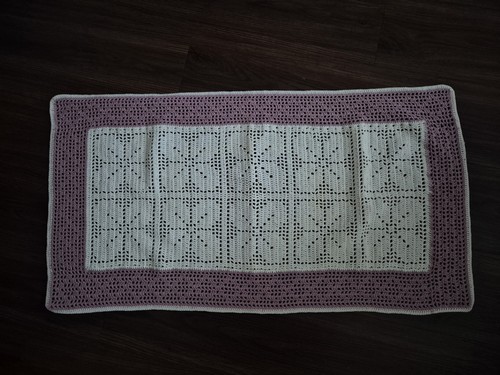 Häkeldecke cm flieder - häkeldecke, 80