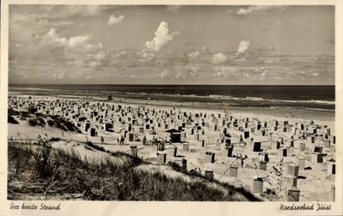 Nordseebad juist in - ak,