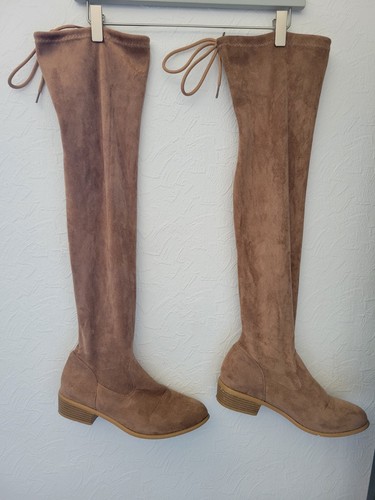 Overknee stiefel wildleder - overknee,