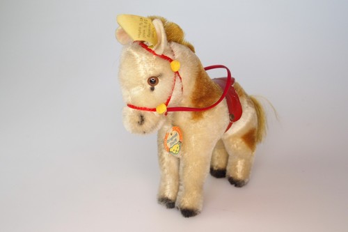 Vintage steiff pony - -,