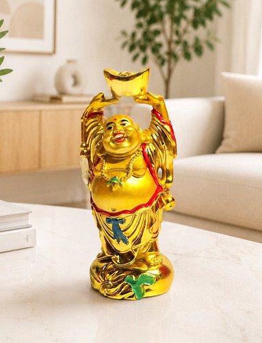 Lachender buddha mönch - buddha,