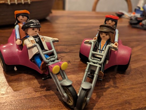 Playmobil motorrad trike 3832 - motorrad-trike,