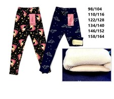 Mädchen winterleggings warm - mädchen,