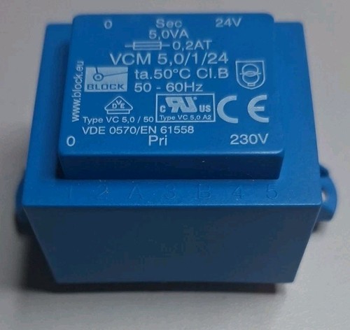 Block vcm 1 24 - block, 5,0/1/24