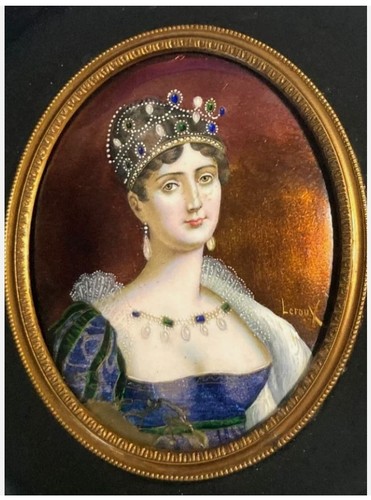 LIMOGES-PORZELLAN-PORTRAIT