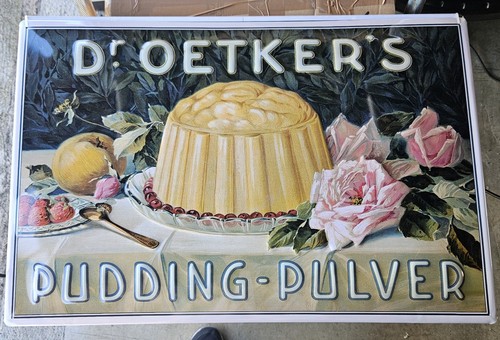Blechschild oetker 60x40cm - oetker,