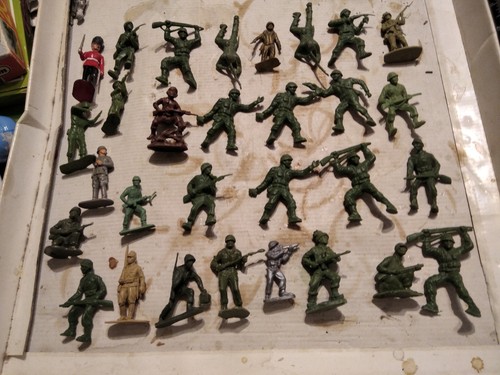 Lot militärsoldaten - lot,