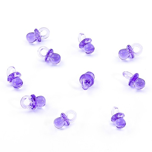 100 schnuller lila mini - 100,