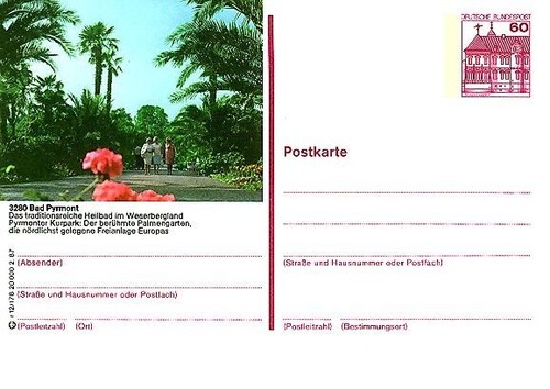 Bildpostkarte bad - **,