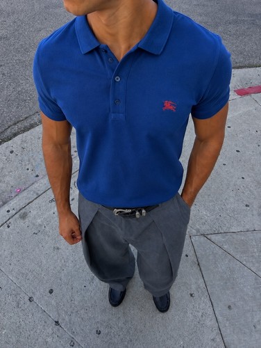 Burberry poloshirt blau - |,