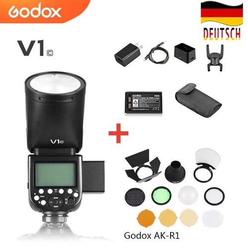 Godox flash blitzgerät - godox, v1-c