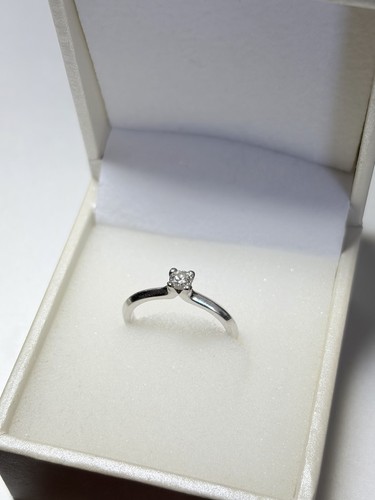 Verlobung ring weißgold 750 - verlobung,