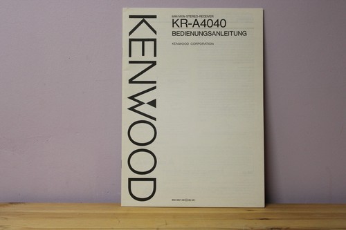 Kenwood a4040 - kenwood, kr-a4040