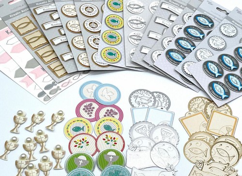 Sticker kommunion konfirmation - sticker,